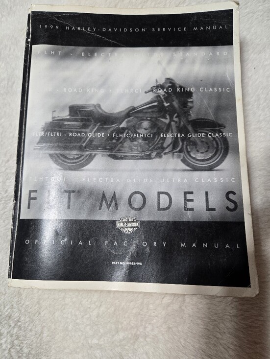 Harley-Davidson Other - Harley Davidson 1999 FLT Models Offical Factory Service Manual